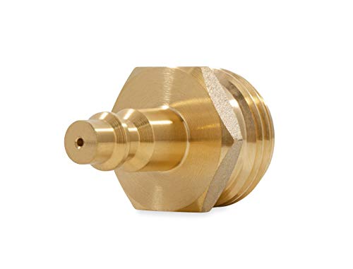 Product Cover Camco Blow Out Plug With Brass Quick Connect-Aids In Removal of Water From Water Lines (36143)