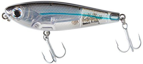 Product Cover Bomber Lures Badonk-A-Donk High Pitch Saltwater Grade, (4-Inch) - Silver Mullet