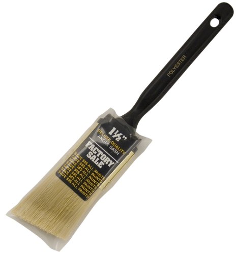 Product Cover Wooster Brush 1/2 P3970-1.5 1-1/2IN P3970-1-1/2 Factory Sale Polyester Angle Sash Paintbrush, 1-1/2-Inch