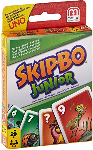 Product Cover Mattel Games Skip-Bo Junior Card Game
