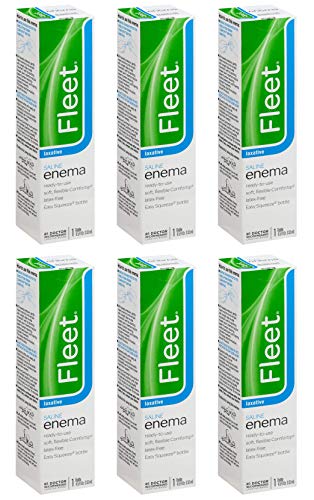 Product Cover Fleet Enema Saline Ready to Use - 4.5 oz (6 Pack)