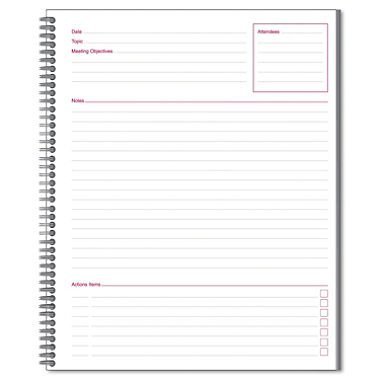 Product Cover Mead : Cambridge Limited Meeting Notebook, 8 1/2 x 11, 80 Ruled Sheets -:- Sold as 2 Packs of - 1 - / - Total of 2 Each