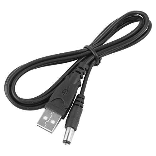 Product Cover uxcell USB to 5.5 mm/2.1 mm 5 Volt DC Jack Power Cable D132 53832-A-5337