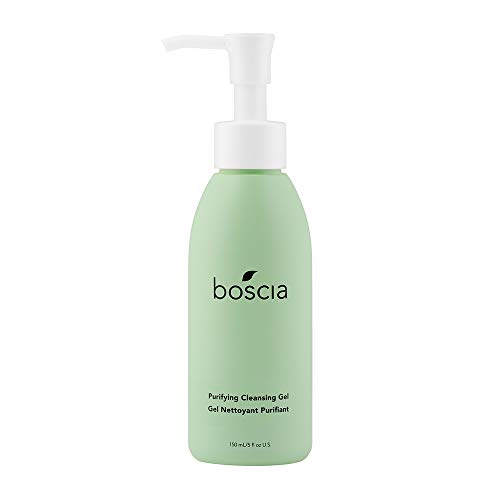 Product Cover boscia Purifying Cleansing Gel  - Vegan, Cruelty-Free, Natural and Clean Skincare | Daily Natural Purifying Deep Cleansing Gel Face Cleanser, 5 fl oz