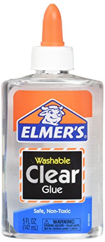 Product Cover Elmer's E305  Washable School Glue, 5 oz Bottle, 2 Pack, Clear
