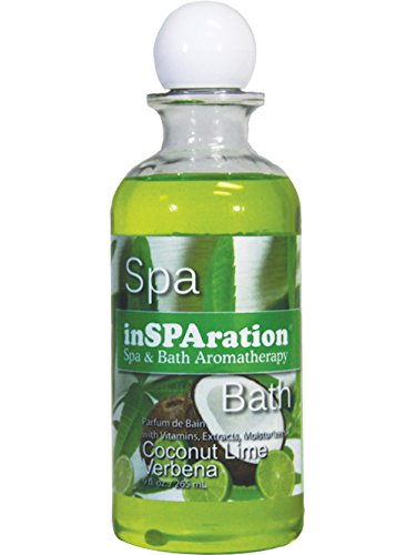 Product Cover inSPAration Spa and Bath Aromatherapy 371X Spa Liquid, 9-Ounce, Coconut Lime Verbena