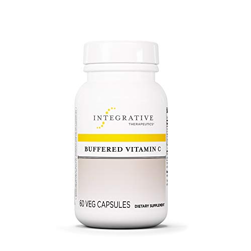 Product Cover Integrative Therapeutics - Buffered Vitamin C 1,000mg - Antioxidant Support Supplement - Easy on Sensitive Stomach - 60 Buffered Vitamin C Capsules