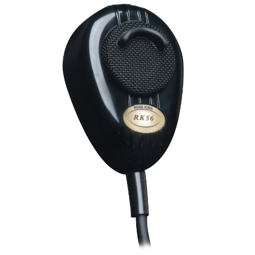Product Cover RoadKing RK56B Black 4-Pin Dynamic Noise Canceling CB Microphone