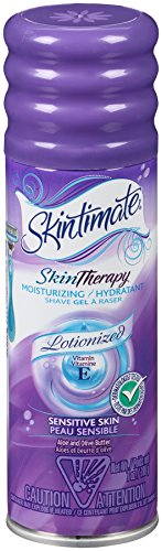 Product Cover Skintimate Skin Therapy Moisturizing Shave Gel for Women with Vitamin E, Aloe, and Olive Butter for Sensitive Skin - 7 Ounce (Pack of 6)