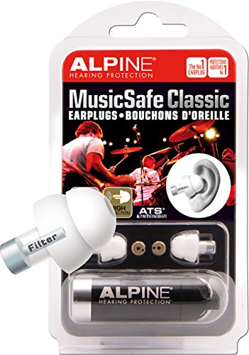 Product Cover Alpine Hearing Protection MusicSafe Classic Earplugs for Musicians