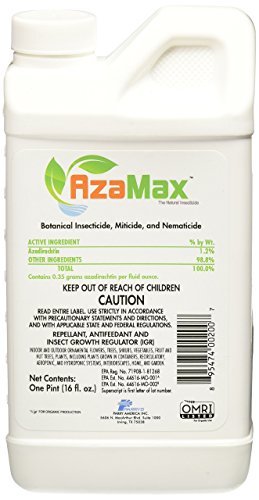 Product Cover General Hydroponics Azamax GH2007 Antifeedant and Insect Growth Regulator, 16 Ounce