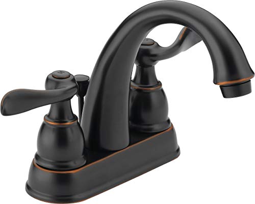 Product Cover Delta Foundations B2596LF-OB Two Handle Centerset Lavatory Faucet, Oil Bronze