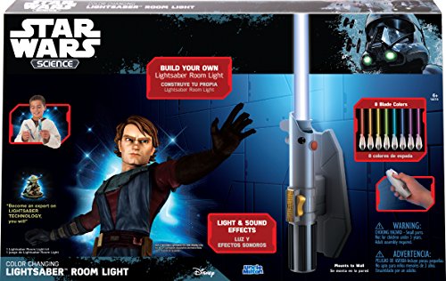 Product Cover Star Wars Science Multicolor Lightsaber Room Light - Uncle Milton