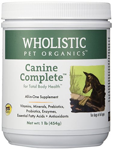 Product Cover Wholistic Pet Canine Complete Organic Supplement 1lb