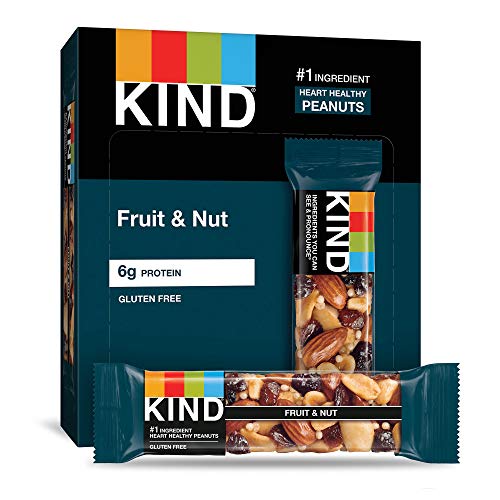 Product Cover KIND Bars, Fruit & Nut, Gluten Free, Low Sugar, 1.4 Ounce Bars, 12 Count (Packaging May Vary)