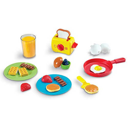 Product Cover Learning Resources Pretend & Play Rise & Shine Breakfast Play Food, 21 Piece Set, Ages 3+