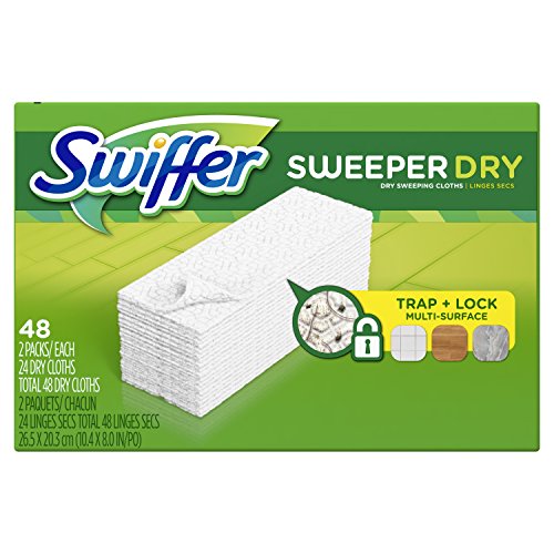 Product Cover Swiffer Sweeper Dry Sweeping Cloth Refills, 48 Count
