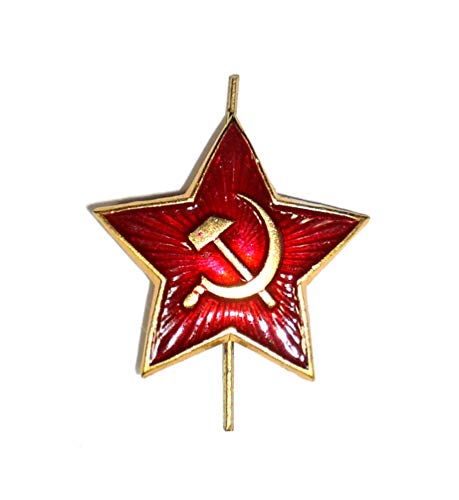 Product Cover Russian USSR Soviet Red Army Star Hat Pin Cap Badge Kokarda* xm.Sm.star