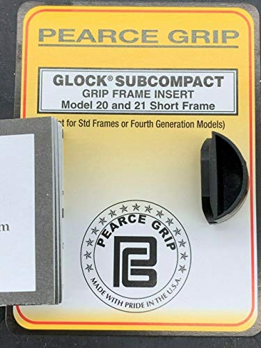 Product Cover Pearce Grips PG-FI20SF Frame Insert for Glock Model 20SF/21SF Grip Frame Insert For Glock 20 and 21 Short Frame (Only)