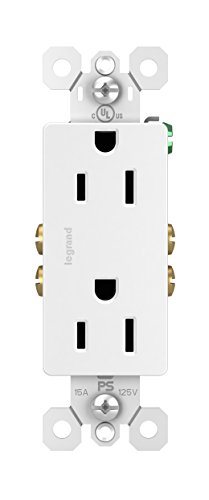 Product Cover Legrand - Pass & Seymour radiant 885WCP8 15 Amp Duplex Outlet, 10-Pack, White
