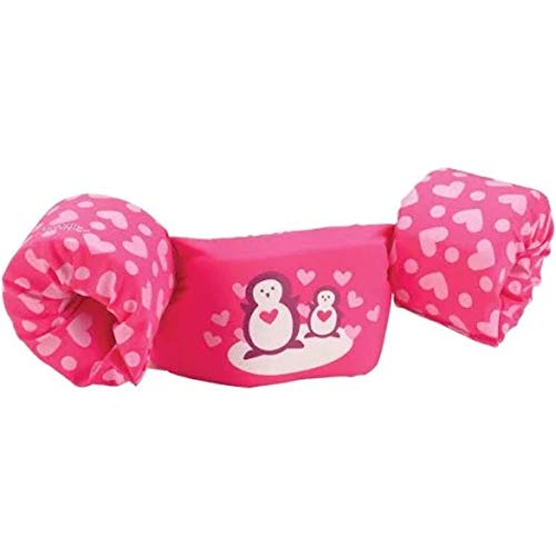 Product Cover Stearns Puddle Jumper Deluxe Child Life Jacket, Pink Penguin