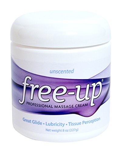 Product Cover PrePak Products Freeup Unscented Massage Cream Jar, 8 oz - MADE IN USA