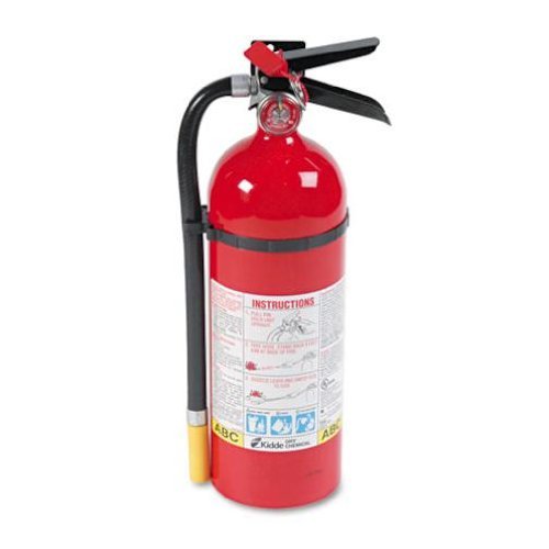 Product Cover Kidde 466112 ABC Pro Multi-Purpose Dry Chemical Fire Extinguisher, UL rated 3-A, 40-B:C, Easy to Read Gauge, Easy to Pull Safety Pin