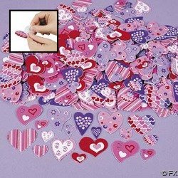 Product Cover Fun Express Foam Adhesive Hearts