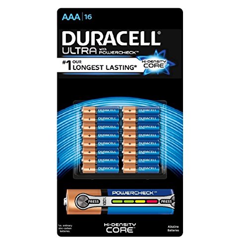 Product Cover Duracell Ultra Advanced AAA Battery with Power Check Value Pack