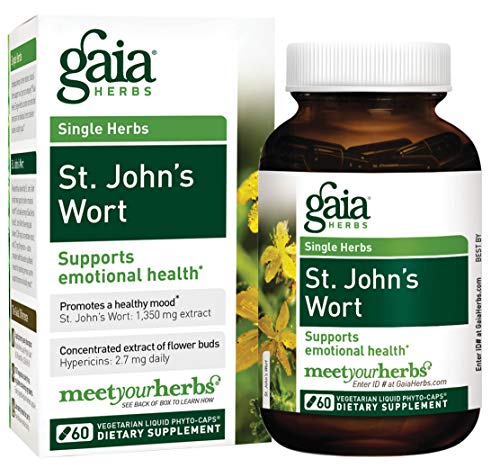 Product Cover Gaia Herbs St. John's Wort Liquid Phyto-Capsules, 60 Count