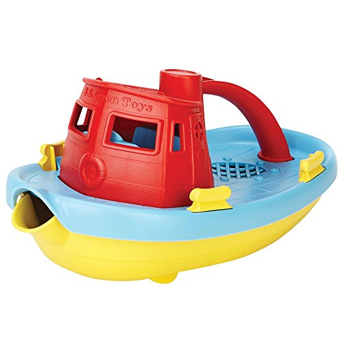 Product Cover Green Toys My First Tug Boat, Red