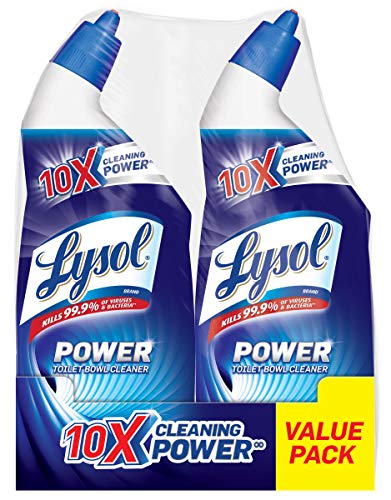 Product Cover Lysol Power Toilet Bowl Cleaner, 48oz (2X24oz), 10X Cleaning Power (packaging may vary)