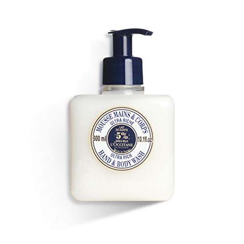 Product Cover L'Occitane Ultra-Rich Hand & Body Wash Enriched with 5% Shea Milk, 10.1 fl. oz.