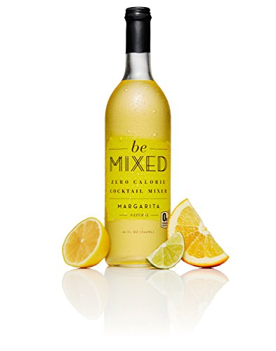 Product Cover Zero Calorie Margarita Cocktail Mixer by Be Mixed | Low Carb, Keto Friendly, Sugar Free and Gluten Free Drink Mix | 25 ounce Glass Bottle, 1 Count