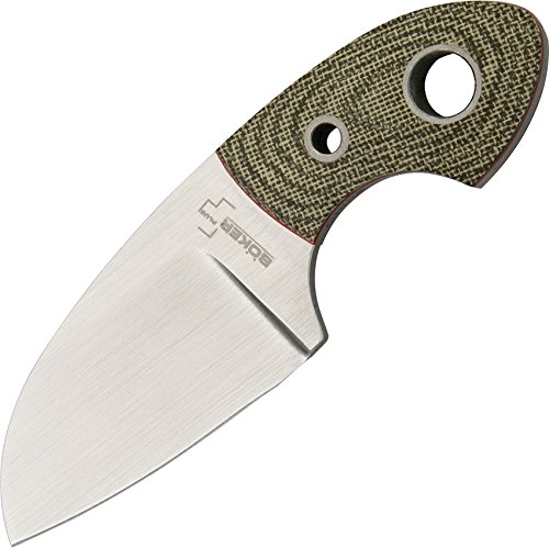 Product Cover Boker Plus 02BO270 Gnome Fixed Blade Knife with 2 in. Straight Edge Blade, Green