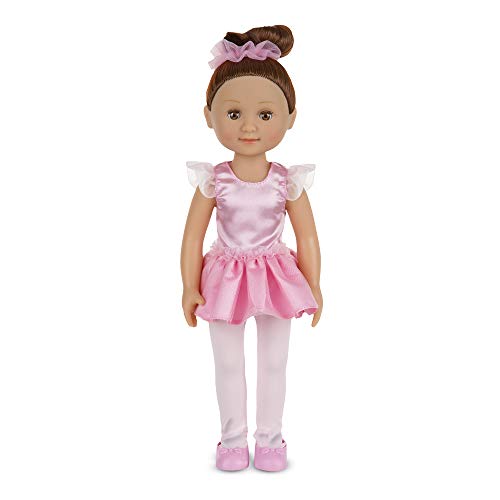 Product Cover Melissa & Doug Victoria 14-Inch Poseable Ballerina Doll With Leotard and Tutu, Great Gift for Girls and Boys - Best for 3, 4, 5, and 6 Year Olds