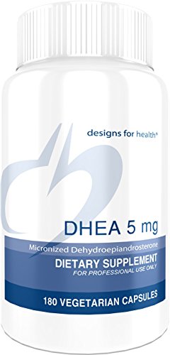 Product Cover Designs for Health DHEA 5mg - Energy + Hormone Balance Support for Women and Men (180 Capsules)