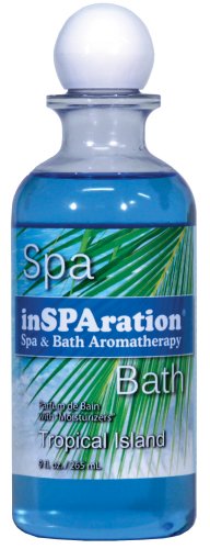 Product Cover inSPAration Spa and Bath Aromatherapy 370X Spa Liquid, 9-Ounce, Tropical Island