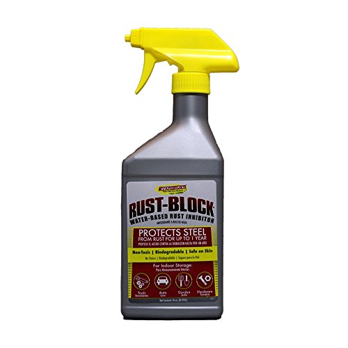 Product Cover Rust-Block by Evapo-Rust, Keeps Metal Rust Free for up to 12 Months when Stored Inside, 16oz