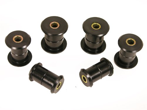 Product Cover Prothane 7-1055-BL Black Rear Spring Eye and Shackle Bushing Kit