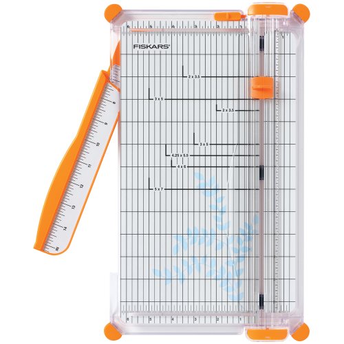 Product Cover Fiskars 152490-1004 SureCut Deluxe Craft Paper Trimmer, 12 Inch