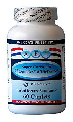 Product Cover AFI Super Curcumin C3 Complex w/ BioPerine, 95 %, 1000mg, 60 caplets