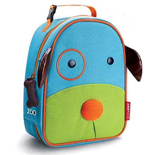 Product Cover Skip Hop Zoo Kids Insulated Lunch Box, Darby Dog, Blue