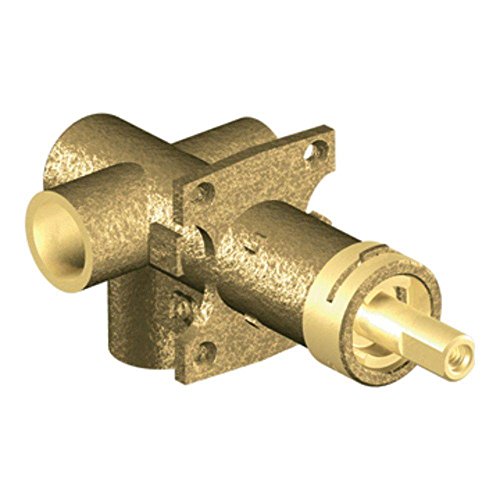 Product Cover Moen 3372 M-PACT Brass Three-Function Shower Rough-In Transfer Valve, 1/2-Inch CC Connection