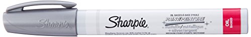 Product Cover Sharpie Permanent Paint Marker, Medium Point, Silver