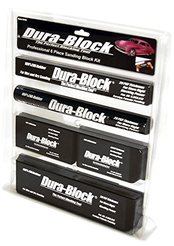 Product Cover Dura-Block AF44A Black 6-Piece Sanding Block Set