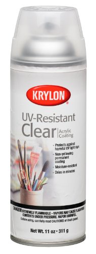 Product Cover Krylon K01305 Gallery Series Artist and Clear Coatings Aerosol, 11-Ounce, UV-Resistant Clear Gloss