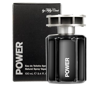Product Cover Power by 50 Cent for Men - 3.4 Ounce EDT Spray
