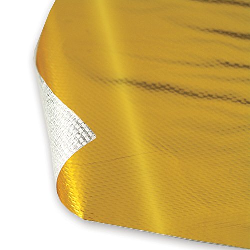 Product Cover Design Engineering 010393 Reflect-A-GOLD High-Temperature Heat Reflective Adhesive Backed Sheet, 24