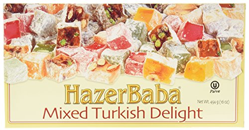 Product Cover SweetGourmet Hazer Baba Mixed Turkish Delight, 16oz